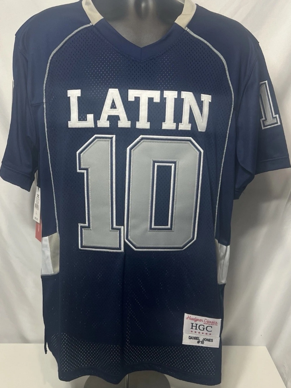 Daniel Jones High School Jersey Charlotte Latin HS North Carolina Men's Size L